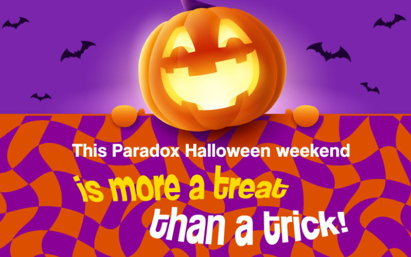 This Paradox Halloween weekend is more treat than trick! Image